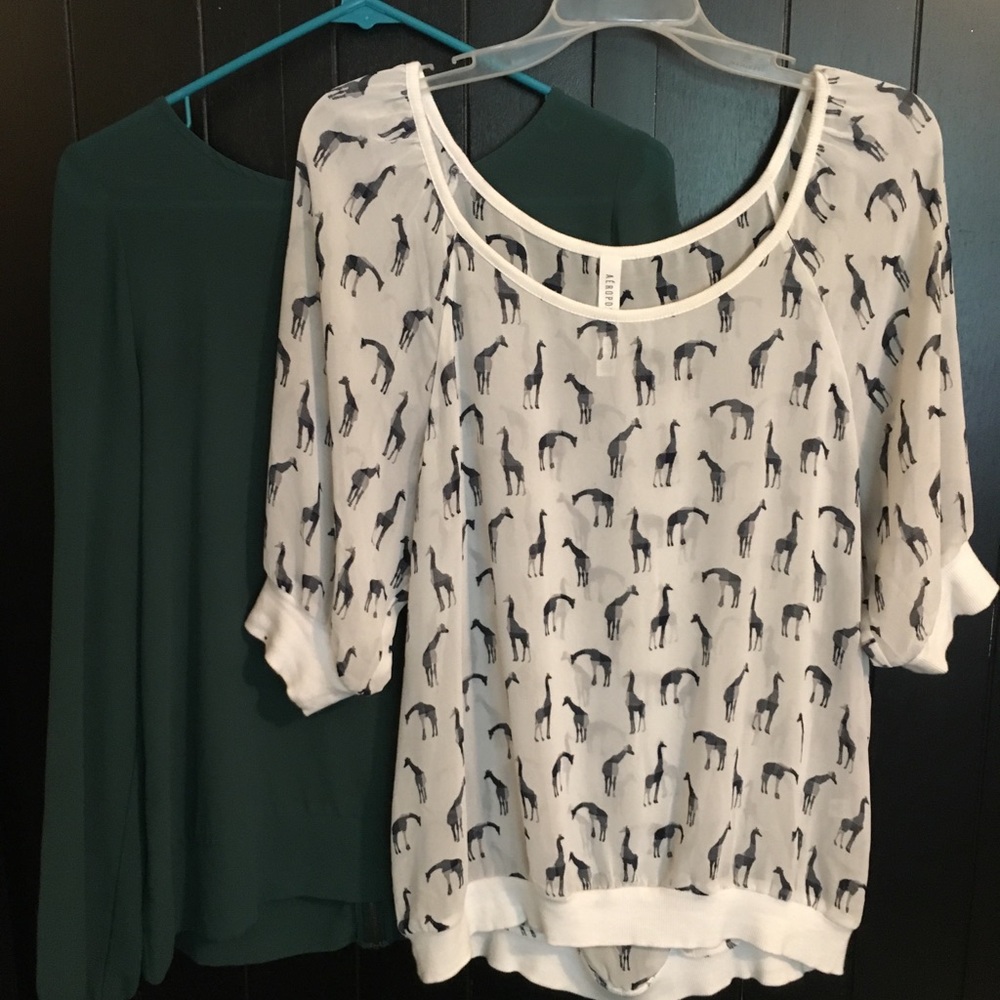 Bundle of sheer tops